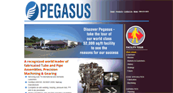 Desktop Screenshot of pegasusmfg.com